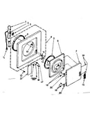 Dryer front panel and door parts