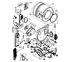 Kenmore 11088495120 dryer bulkhead parts diagram