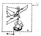 Kenmore 11088495820 water pump parts diagram