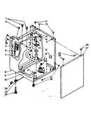 Washer cabinet parts