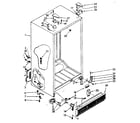Kenmore 1068562720 cabinet parts diagram