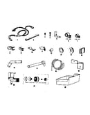 Ice maker installation parts