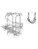 Lawnswing assembly and swing assembly