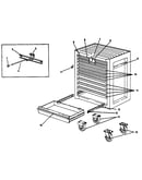 14-drawer roller cabinet