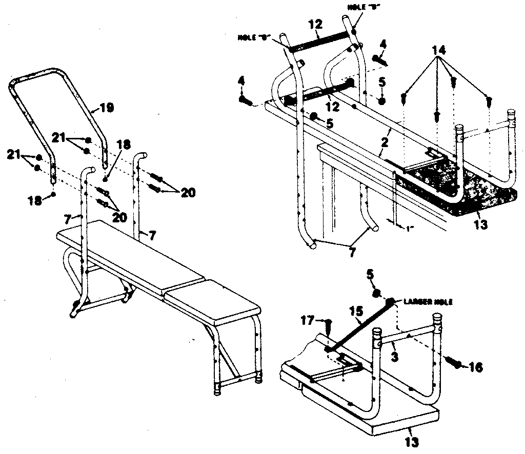 Bench assembly