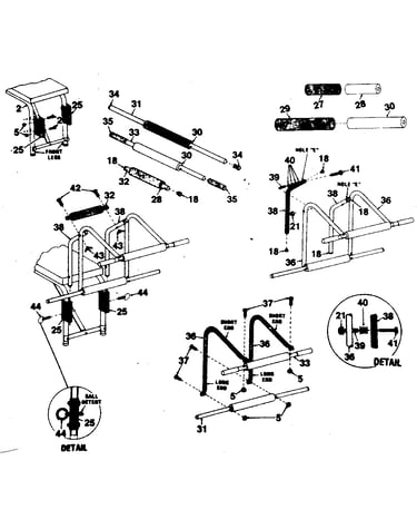 Leg lift assembly