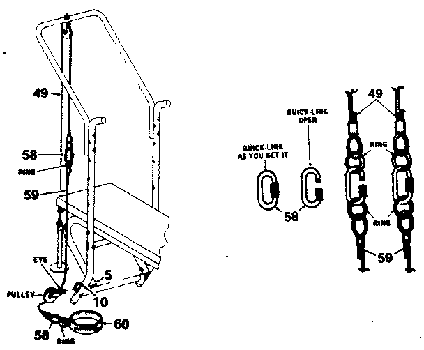 Ankle strap assembly