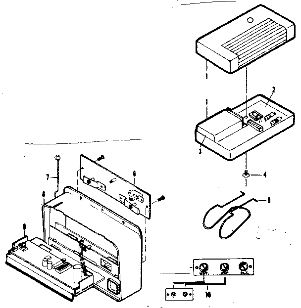 RADIO CONTROLS PARTS