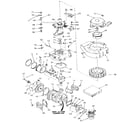 Craftsman 217585751 engine assembly diagram