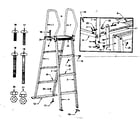 Sears 167421402 platform assembly diagram