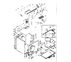 Kenmore 1106818600 machine sub-assembly diagram