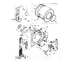 Kenmore 1106818610 bulkhead assembly diagram