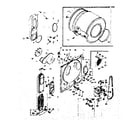 Kenmore 1106818800 bulkhead assembly diagram