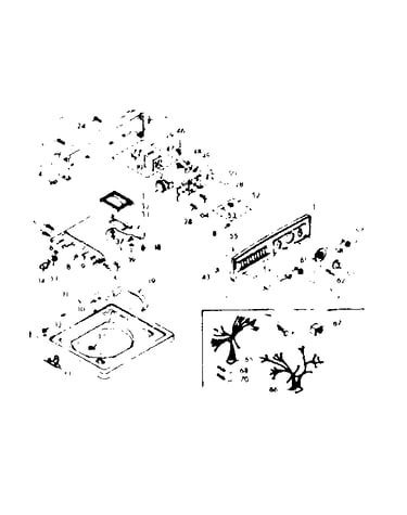 Top & console assembly