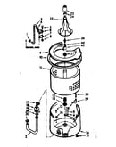 Tub and basket assembly