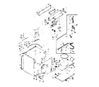 Kenmore 1106857702 machine sub-assembly diagram