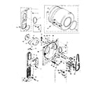 Kenmore 1106858700 bulkhead assembly diagram
