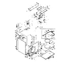 Kenmore 1106858700 machine sub-assembly diagram