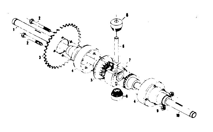 DIFFERENTIAL AND AXLE