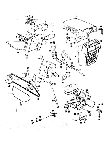 Drive assembly and grill