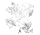 Craftsman 1318560 drive assembly and grill diagram