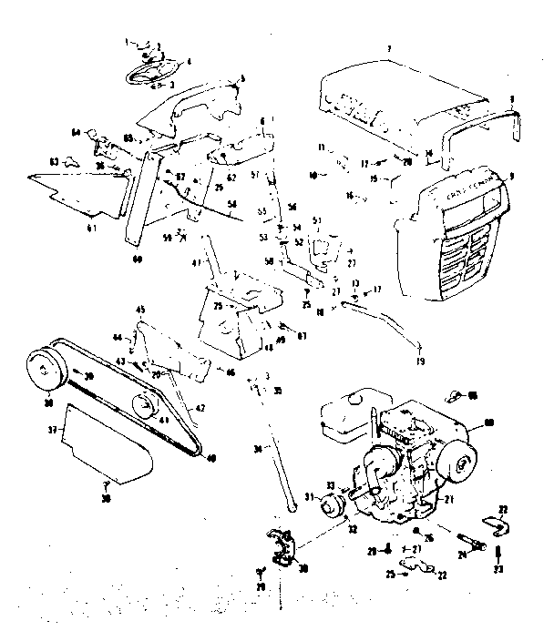 Drive assembly and grill