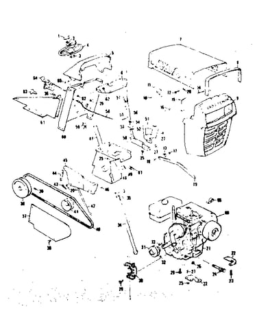Drive assembly and grill