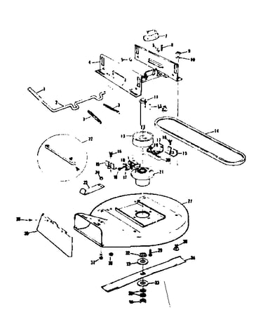 Mower deck