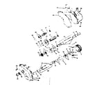 Craftsman 13196710 gear reduction and differential - 794049 diagram