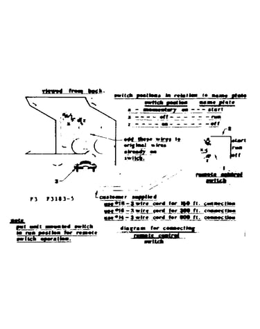 Connecting remote control switch