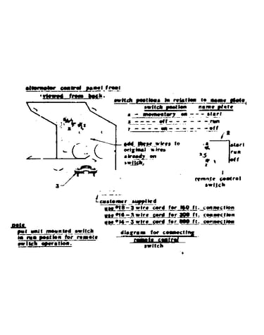 Connecting remote control switch