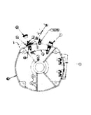 Rear bearing carrier asm w/battery chargine terminals