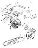 Chian/bar and oil/fuel parts