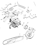 Chain/bar and oil/fuel parts