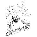 Craftsman 917351370 chain/bar and oil/fuel parts diagram