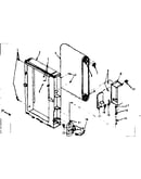 Pad frame assembly