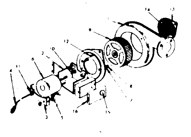 Optional equipment, forced air blower 42-85206