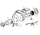 Kenmore 15585481 optional forced air blower no. 42-70016 diagram