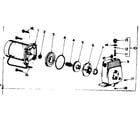 Kenmore 3902558 motor and pump assembly diagram