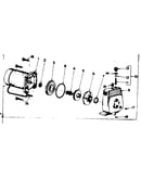Motor and pump assembly