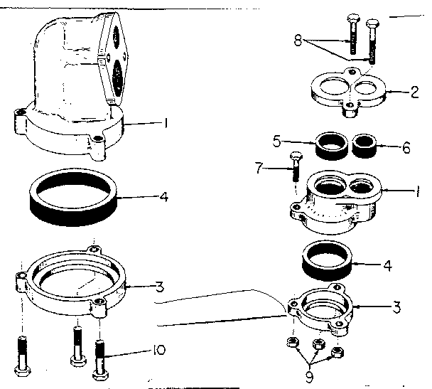 Horizontal & vertical casing adapters