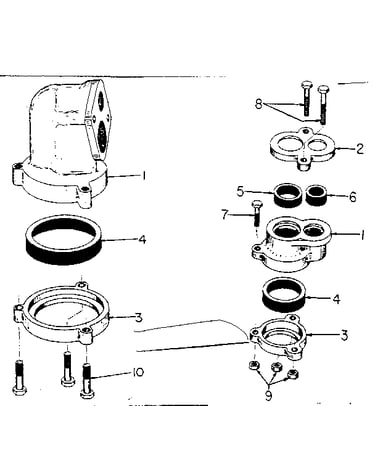 Horizontal & vertical casing adapters