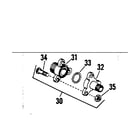 Sears 3902591 adapter flange kit 42-3188 diagram