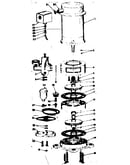 Motor and pump assembly