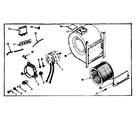 Kenmore 86774382 blower assembly diagram
