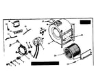 Kenmore 86774481 blower assembly diagram