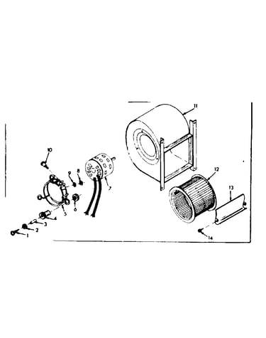 H-q blower assembly