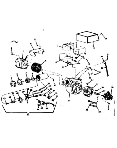 Oil burner assembly