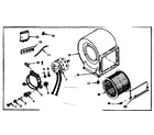Kenmore 86774781 h-q blower assembly diagram