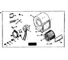 Kenmore 86774882 h-q blower assembly diagram